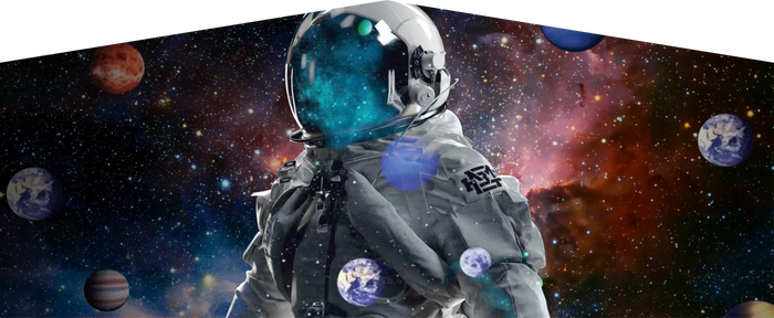 Space / Astronauts Jumping Castle