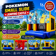 Pokemon Small Slide Jumping Castle