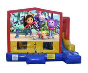 Gabby's Dollhouse  Small External Slide Jumping Castle