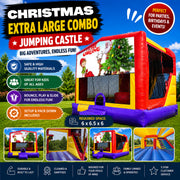 Christmas #9 Extra Large Combo Jumping Castle