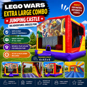 Lego Wars Extra Large Combo Jumping Castle