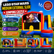 Lego Star Wars Medium External Slide Jumping Castle