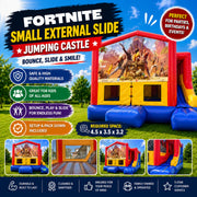 Fortnite Small External Slide Jumping Castle