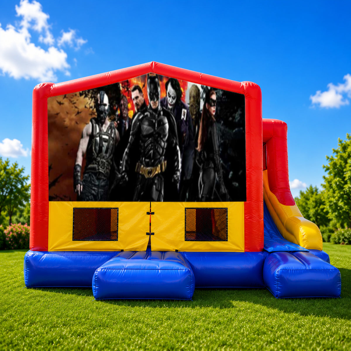 Batman Small External Slide Jumping Castle