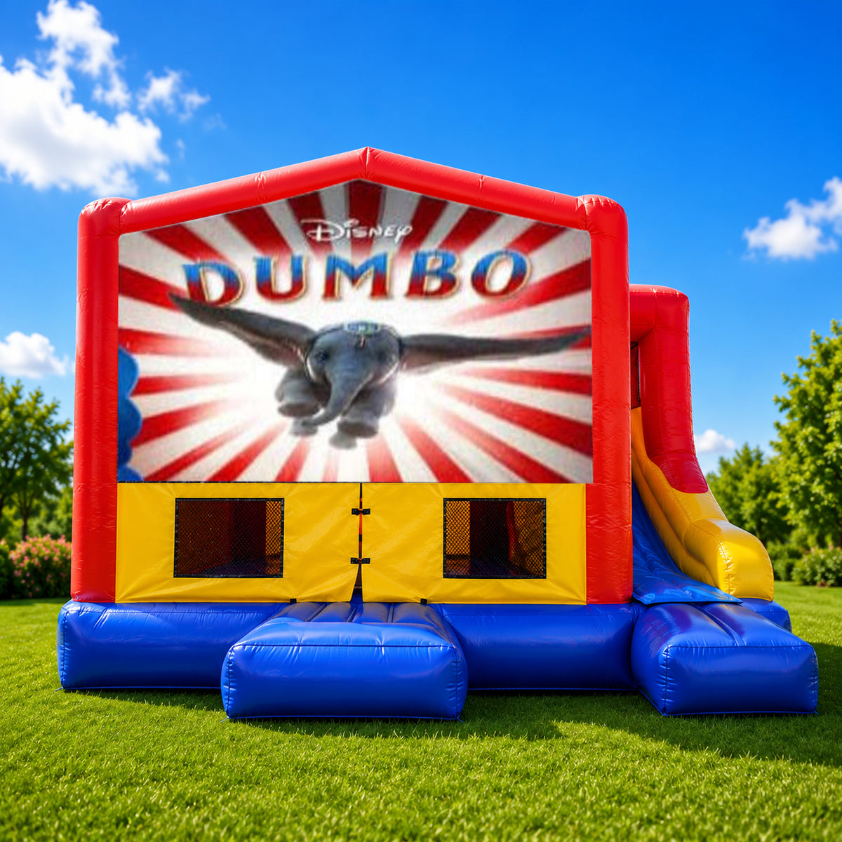 Dumbo Small External Slide Jumping Castle