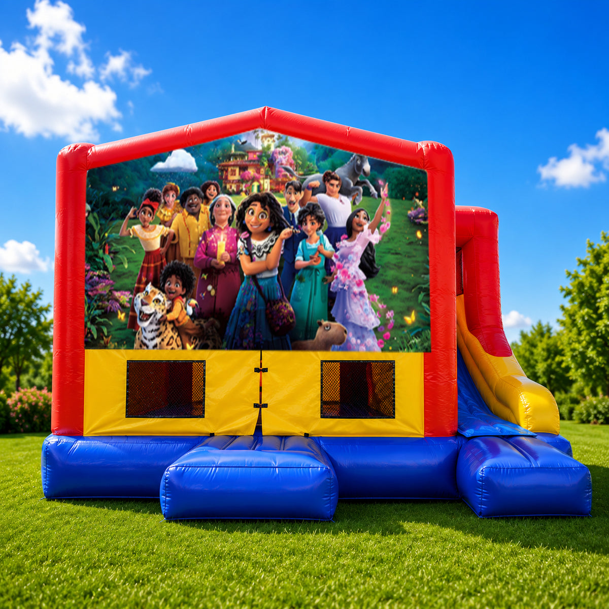 Encanto Small External Slide Jumping Castle