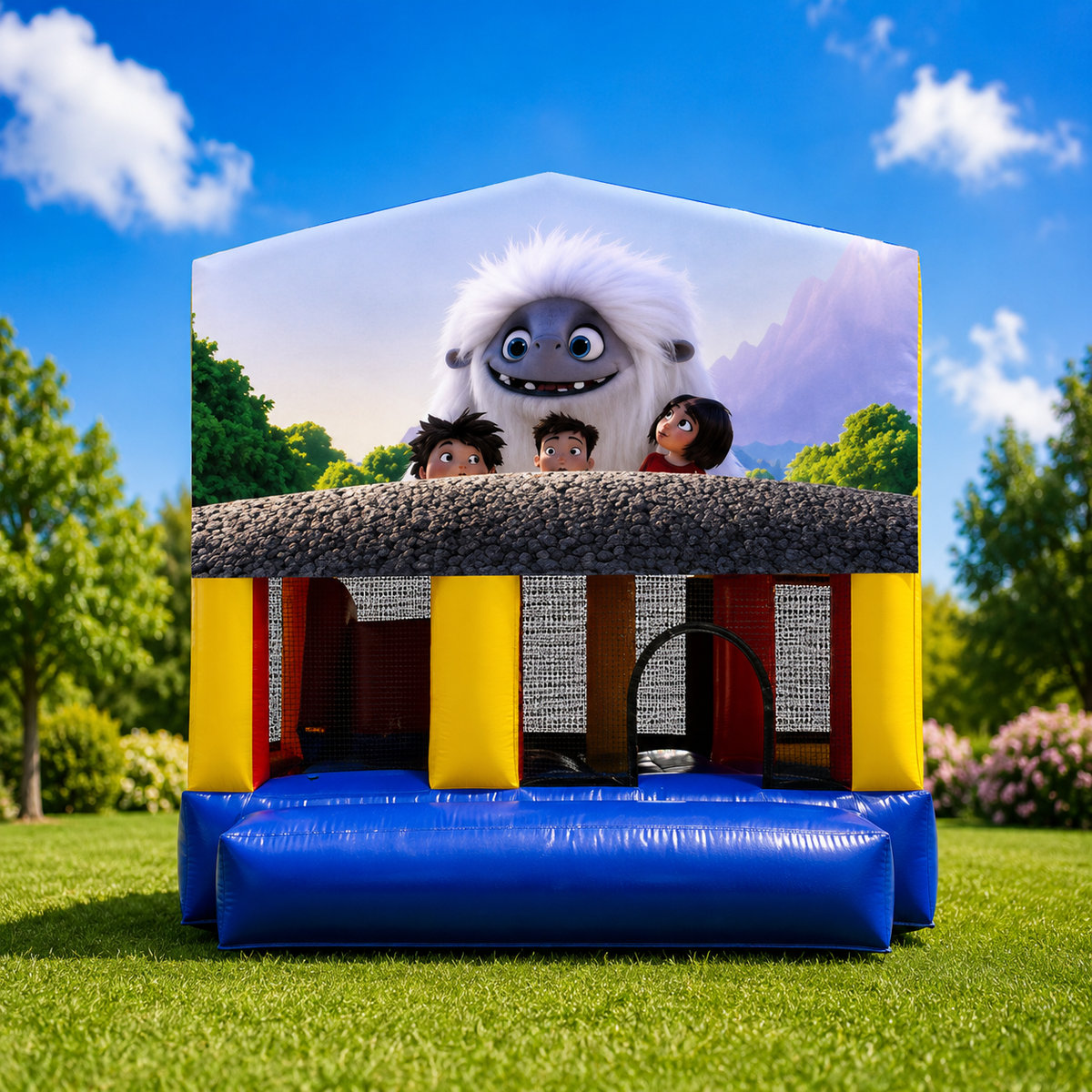 Abominable Small Slide Jumping Castle