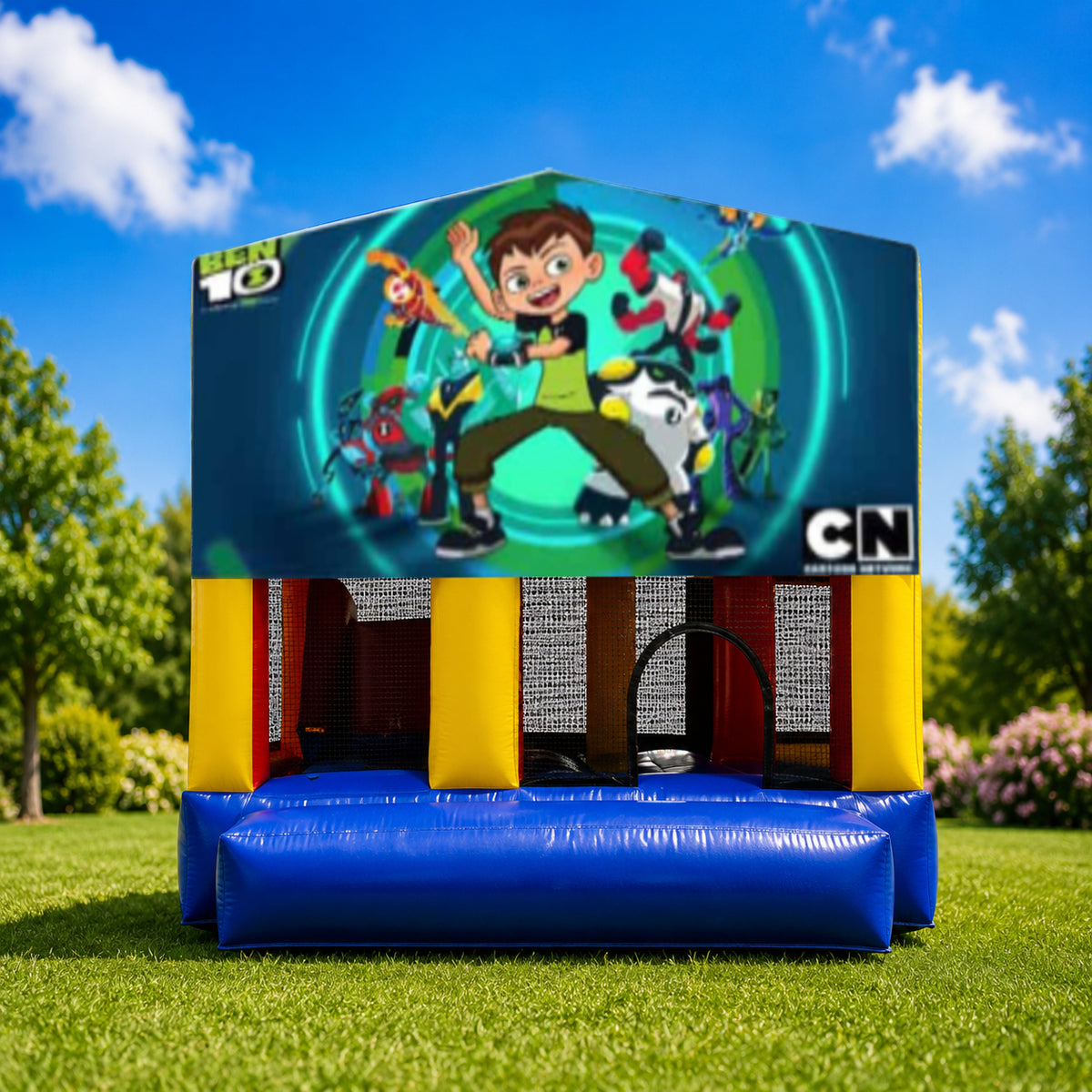 Ben10 Small Slide Jumping Castle
