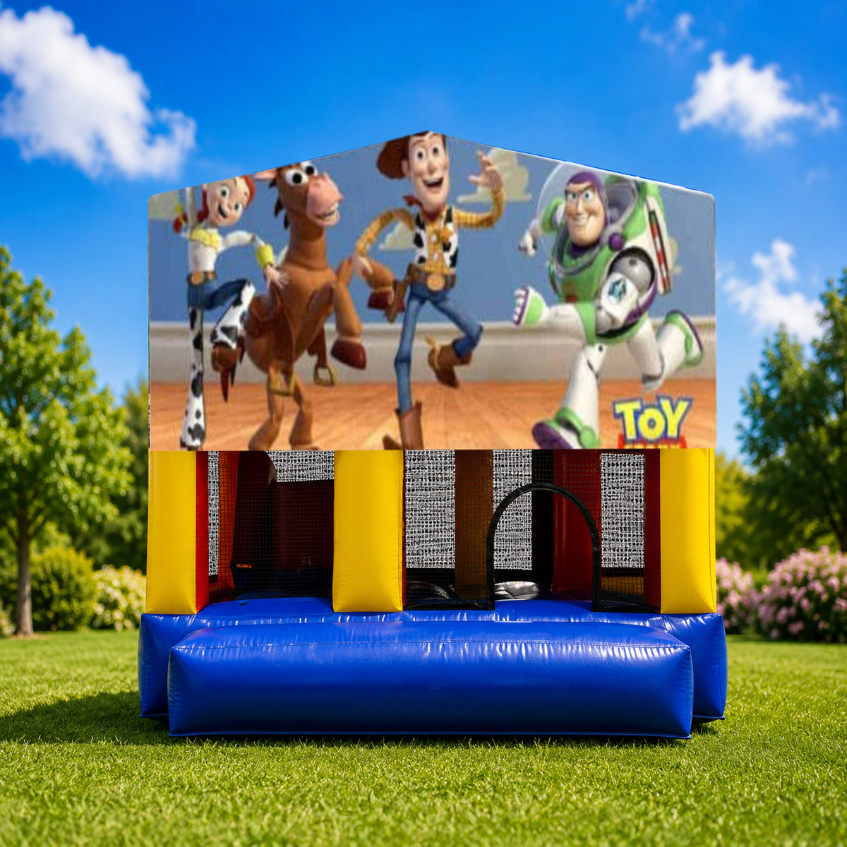 Toy Story Small Slide Jumping Castle