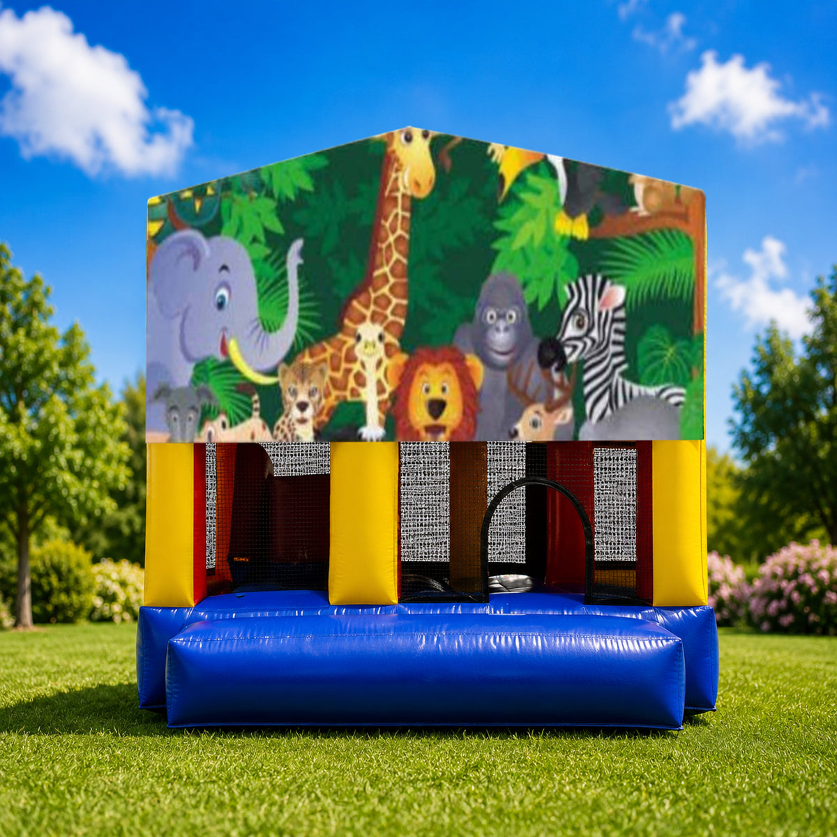 Jungle Small Slide Jumping Castle