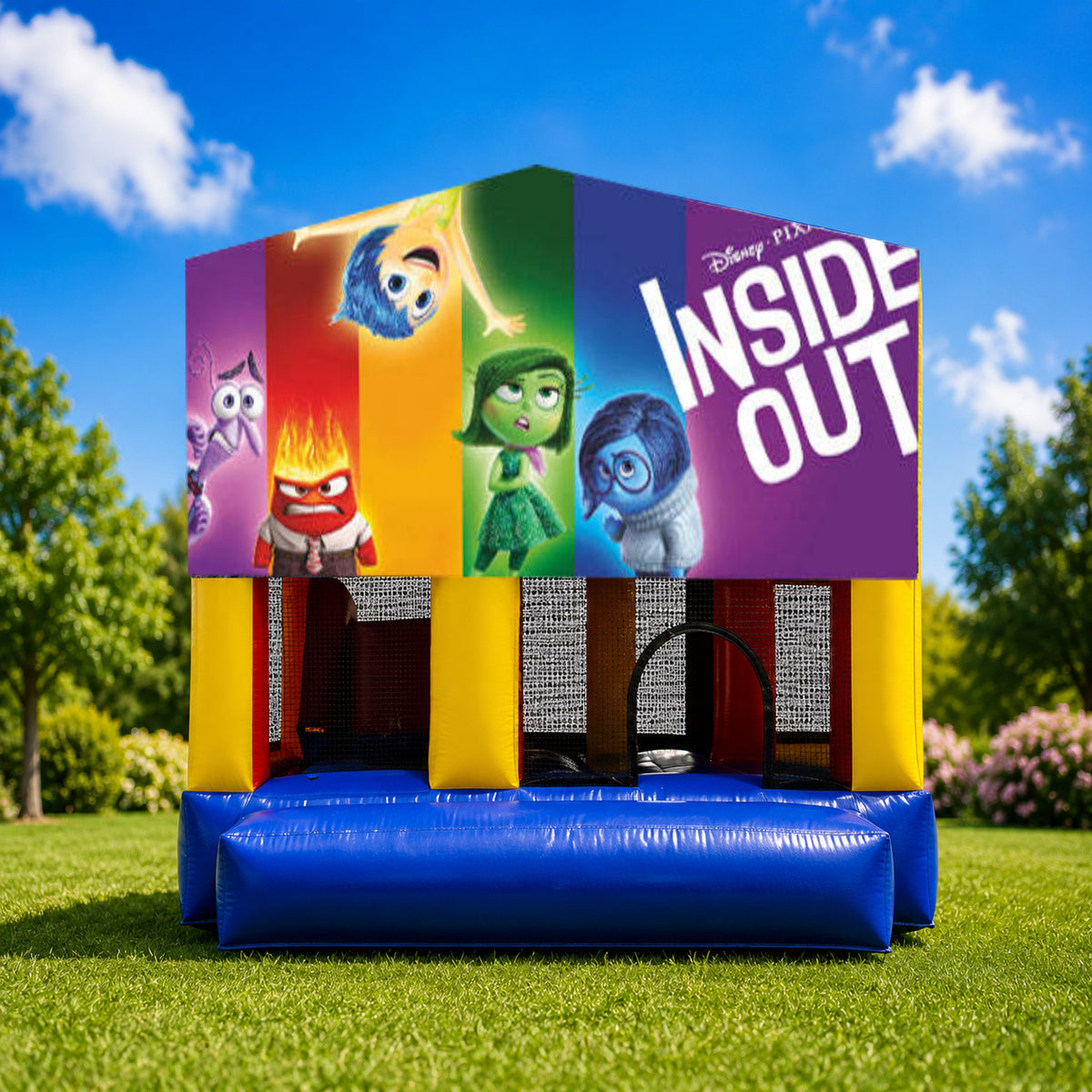 Inside Out Small Slide Jumping Castle