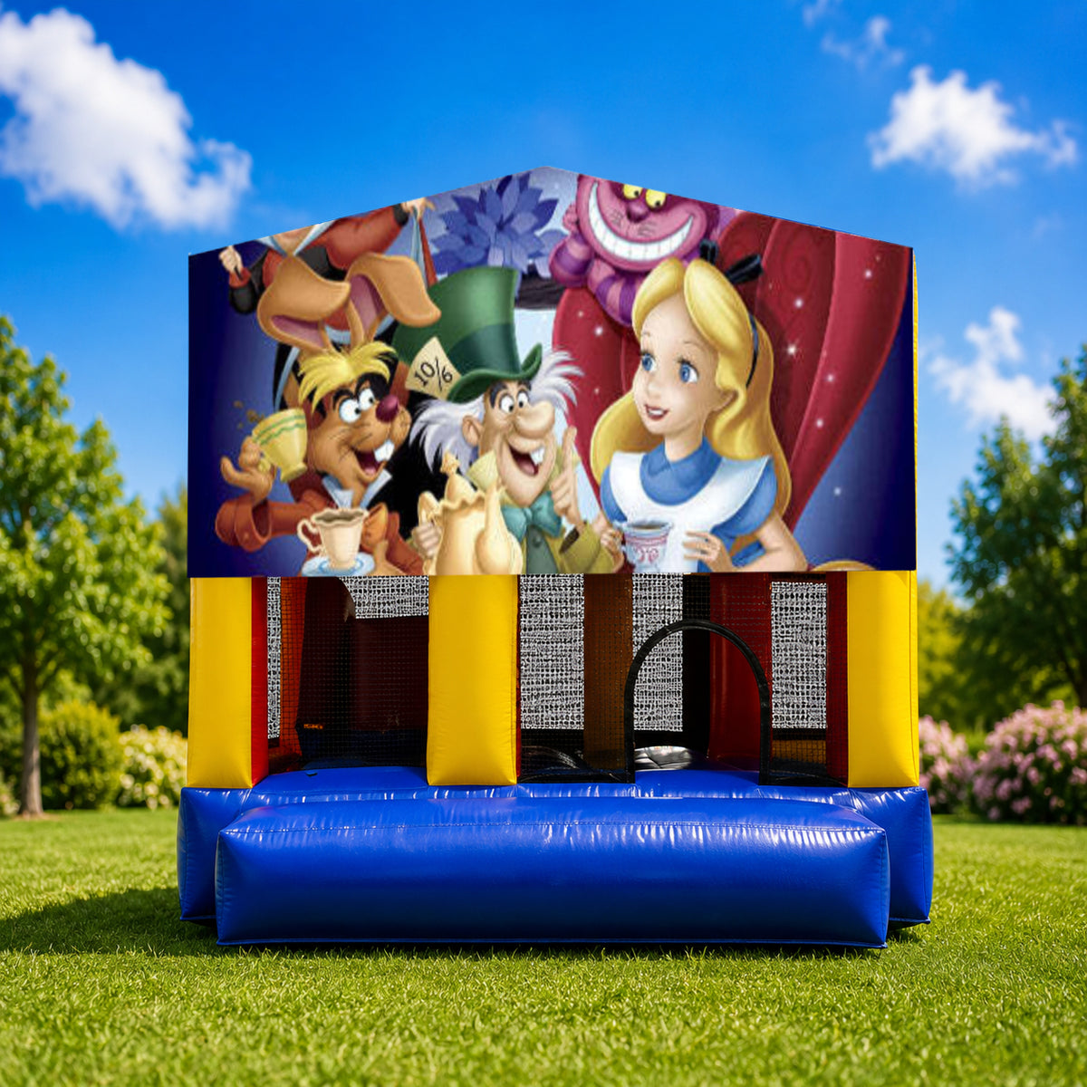 Alice in Wonderland #1 Small Slide Jumping Castle