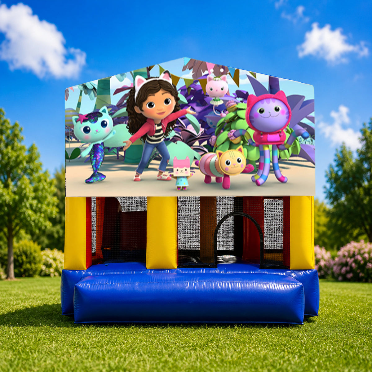 Gabby's Dollhouse  Small Slide Jumping Castle
