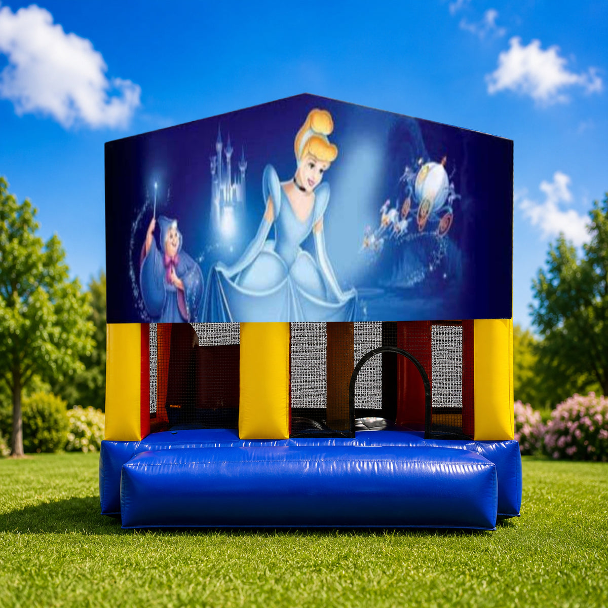 Cinderella Small Slide Jumping Castle