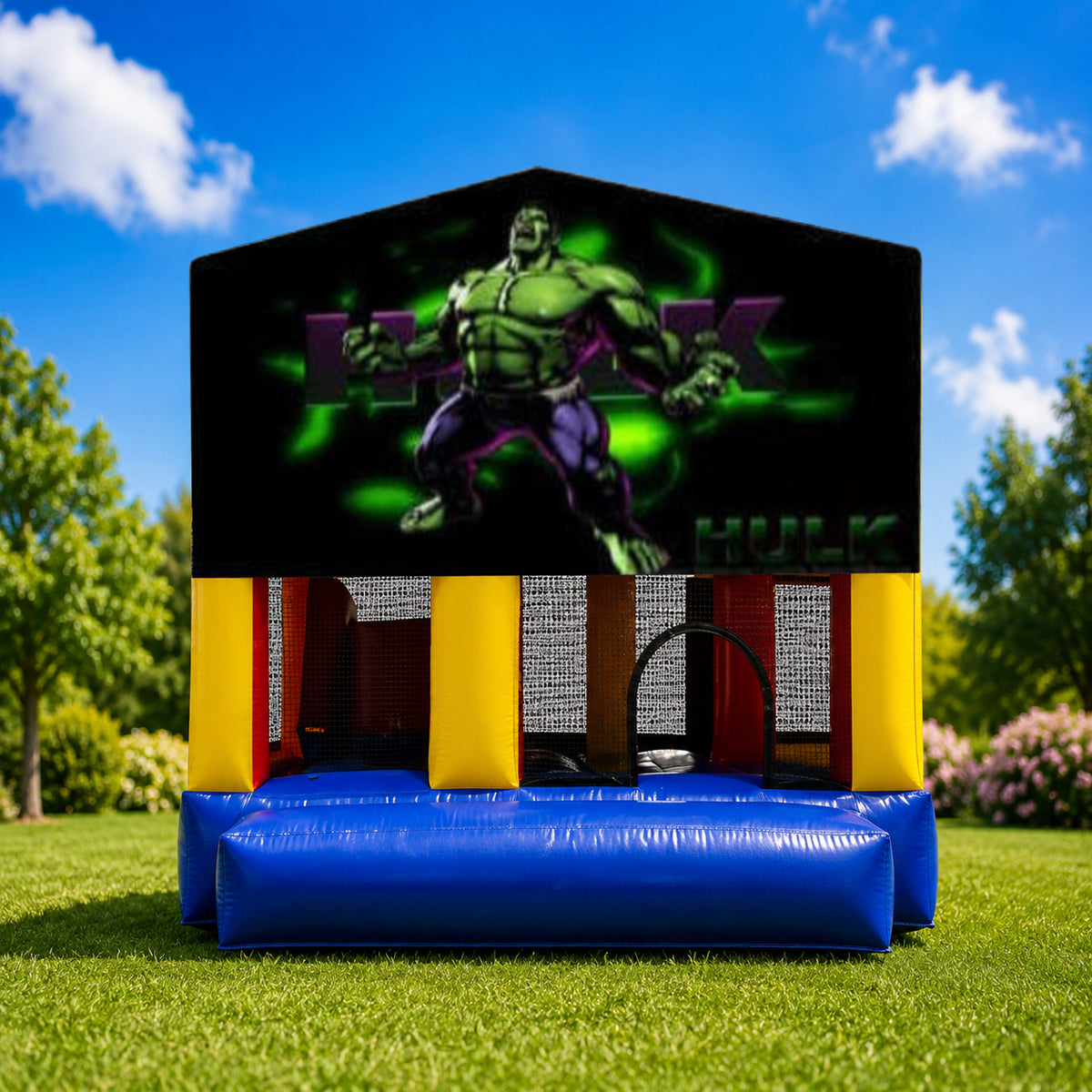 Hulk Small Slide Jumping Castle
