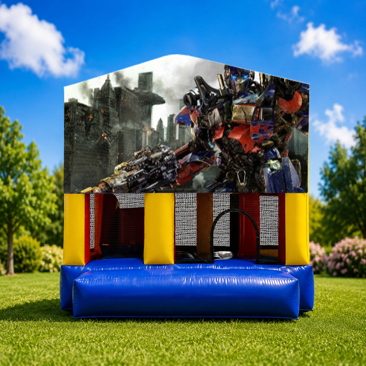 Transformers Small Slide Jumping Castle