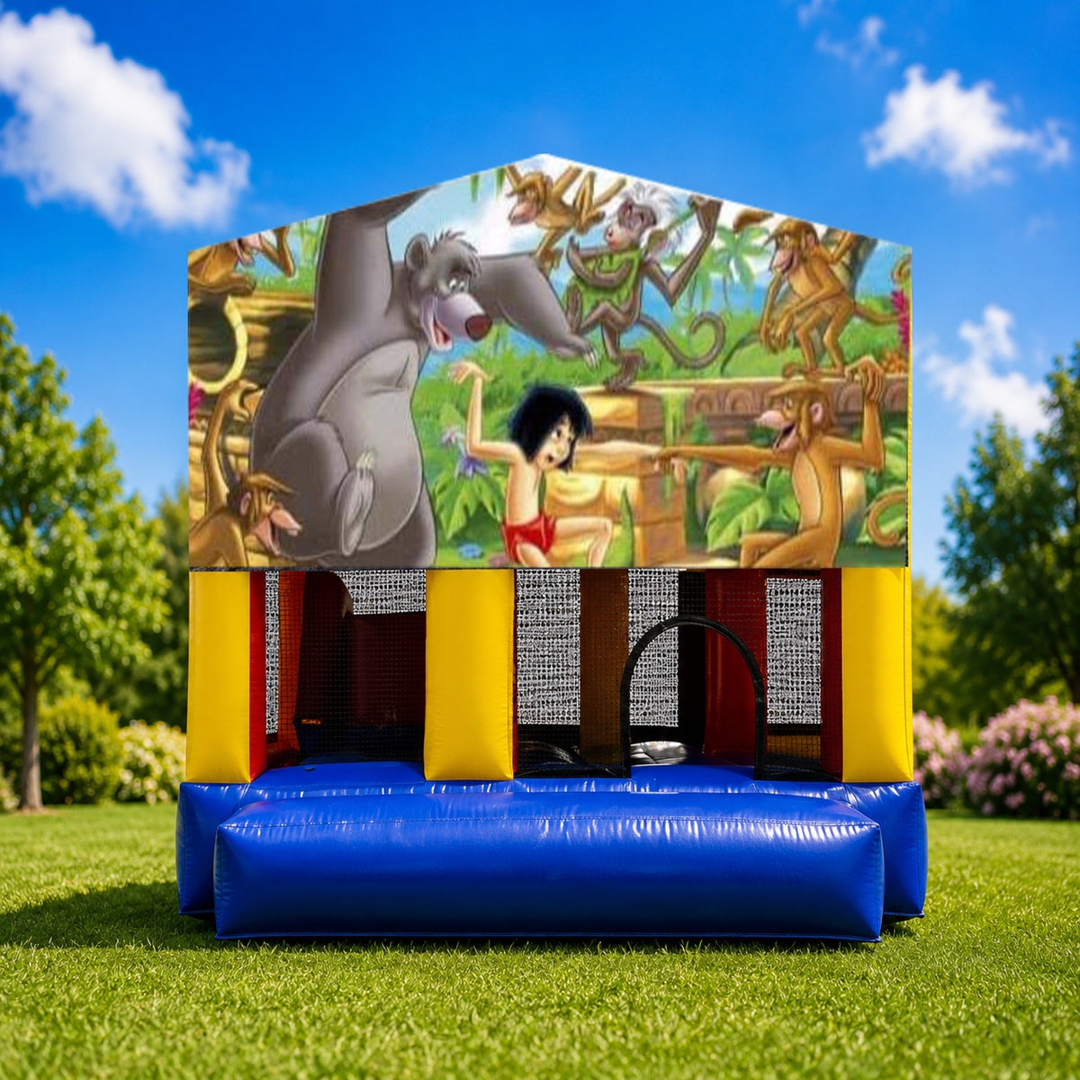 Jungle Book Small Slide Jumping Castle