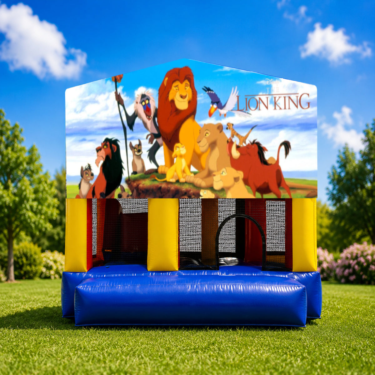 Lion King Small Slide Jumping Castle