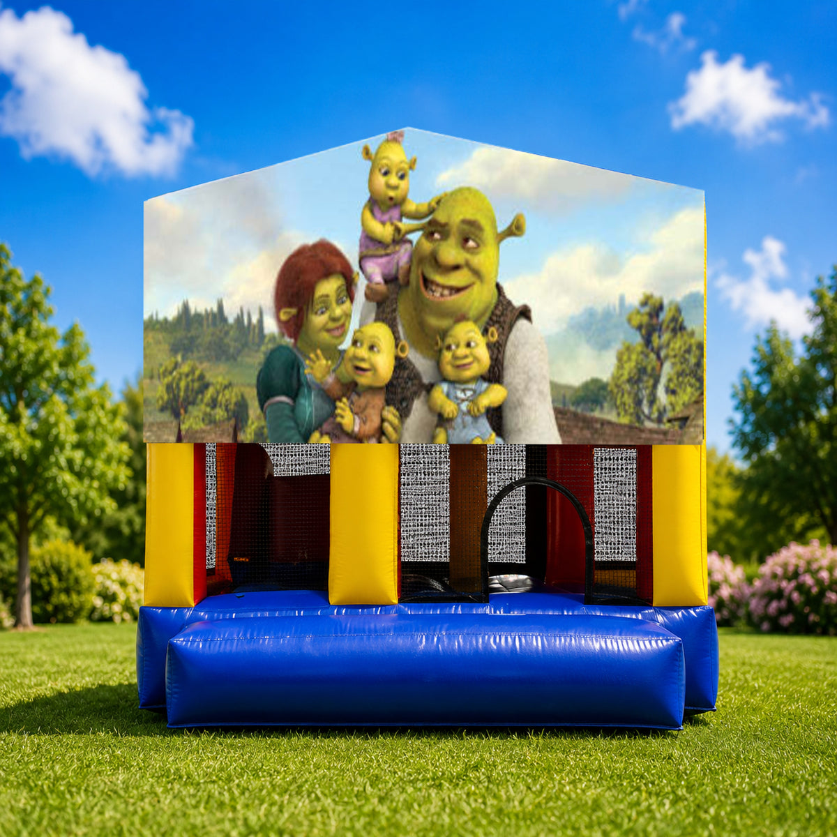 Shrek Small Slide Jumping Castle