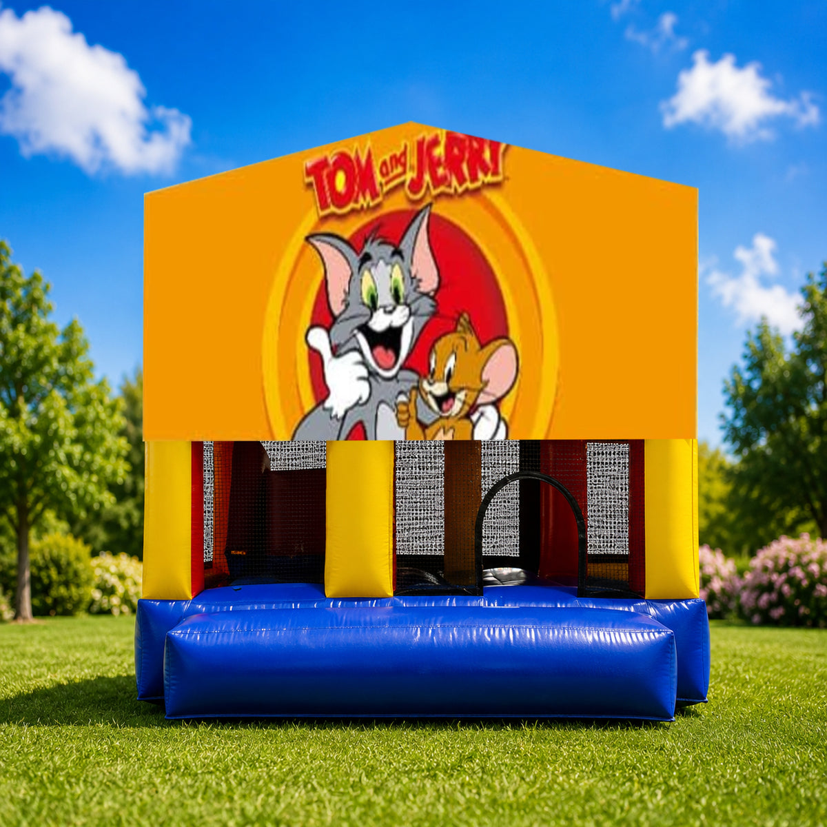 Tom and Jerry Small Slide Jumping Castle