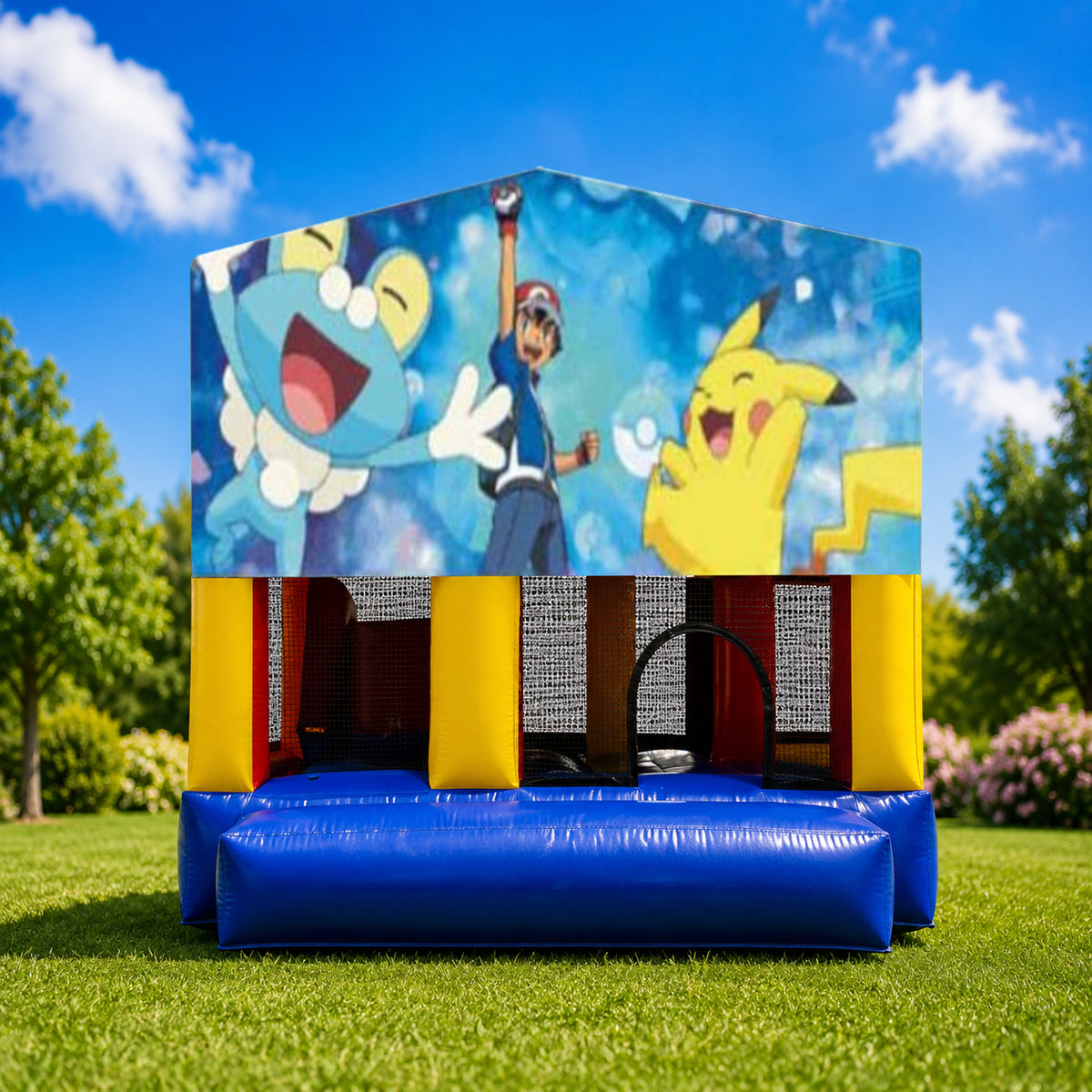 Pokemon Small Slide Jumping Castle