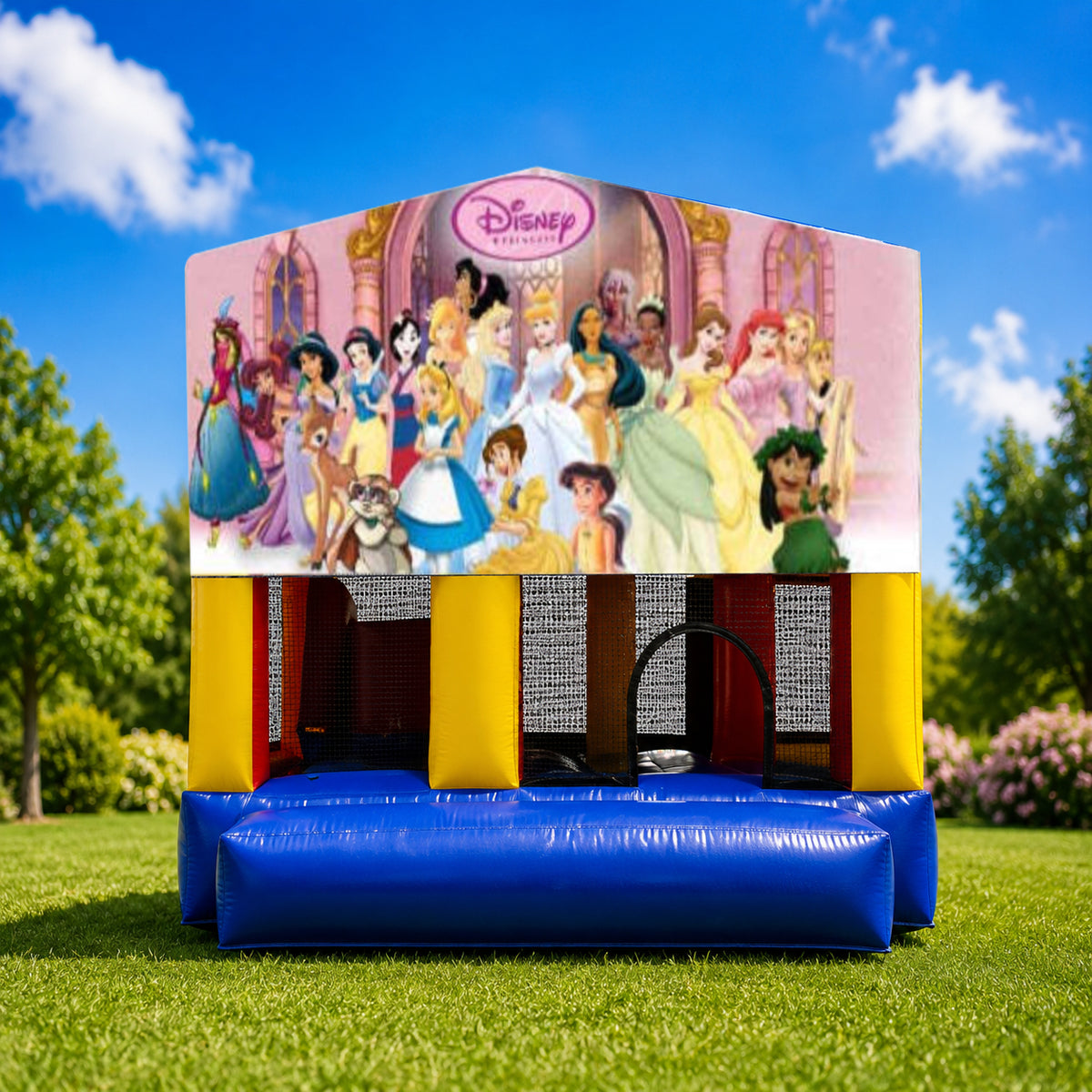 Disney Princess Small Slide Jumping Castle
