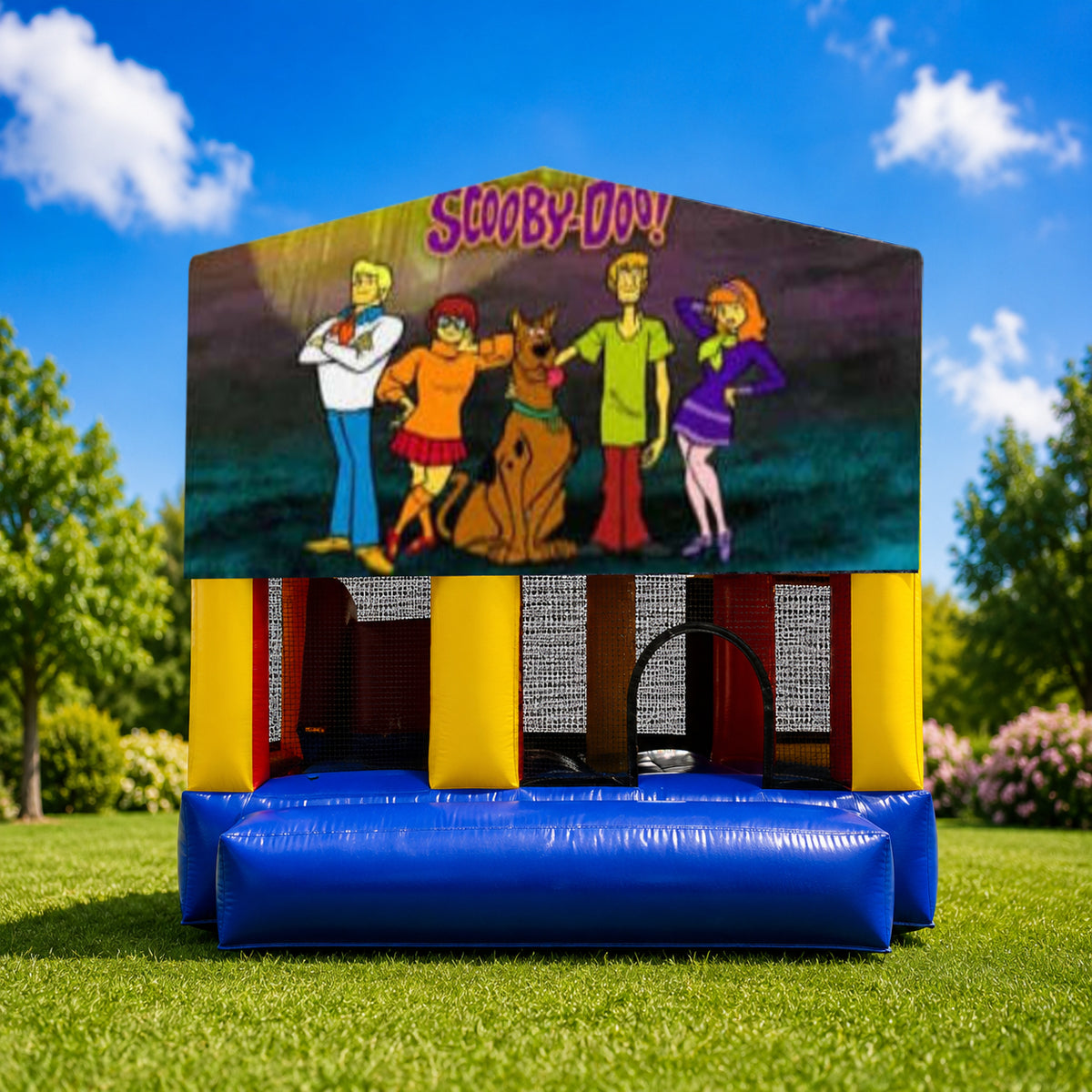 Scooby Doo Small Slide Jumping Castle