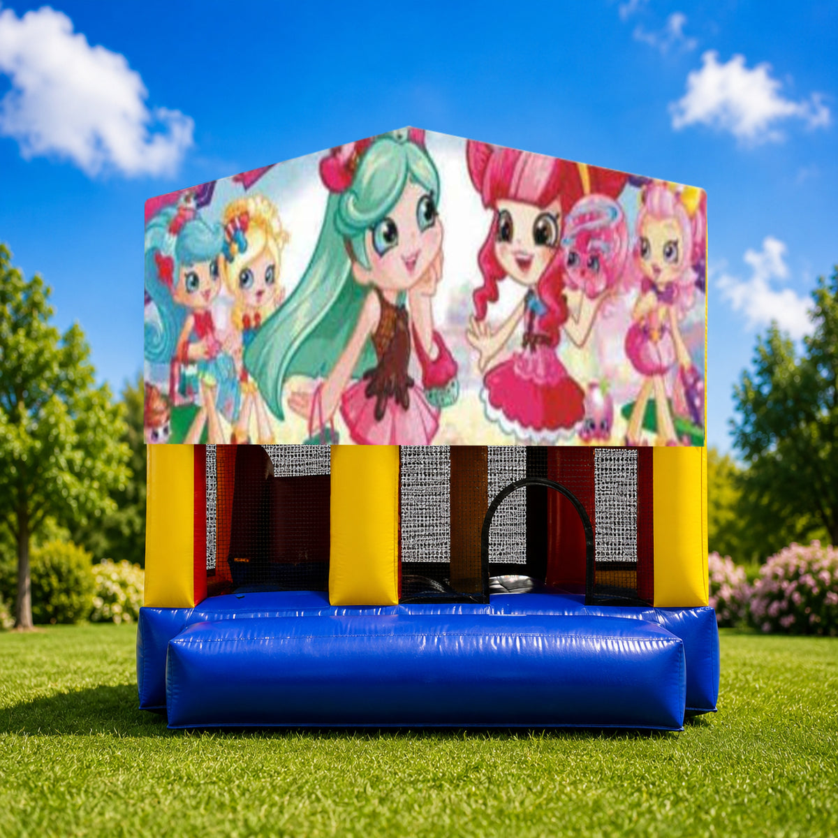 Shopkins Small Slide Jumping Castle