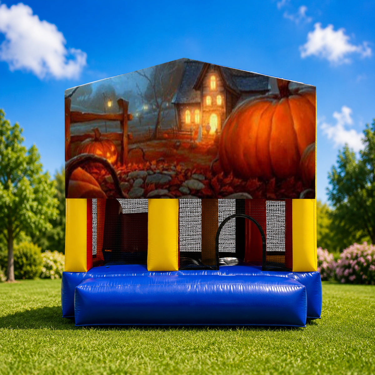 Halloween  Small Slide Jumping Castle