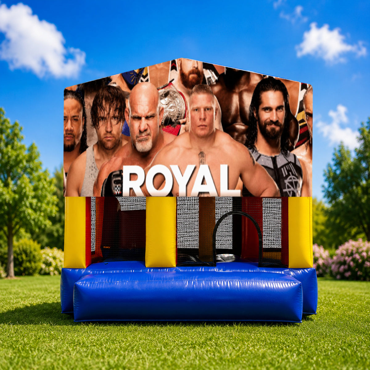 WWE Small Slide Jumping Castle