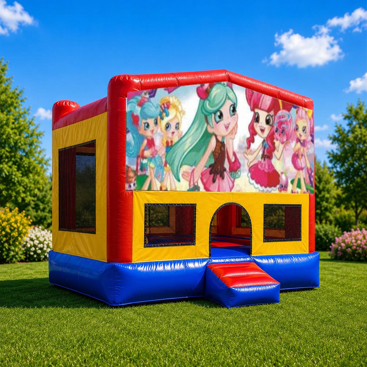 Shopkins Small Square Jumping Castle
