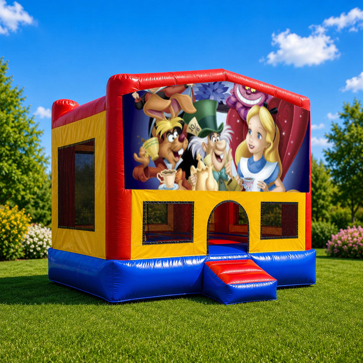 Alice in Wonderland #1 Small Square Jumping Castle