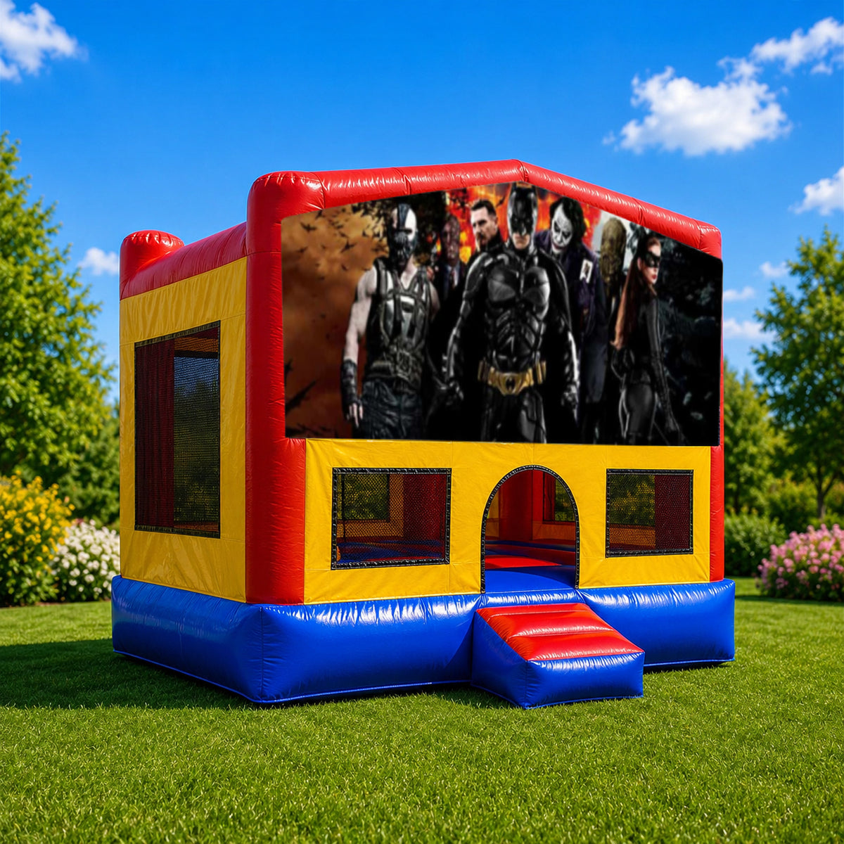 Batman Small Square Jumping Castle