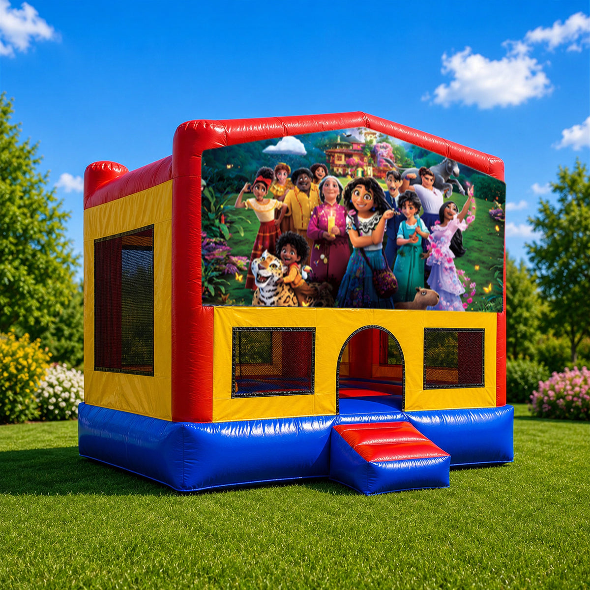 Encanto Small Square Jumping Castle