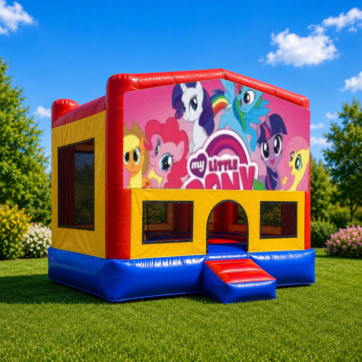 My Little Pony Small Square Jumping Castle
