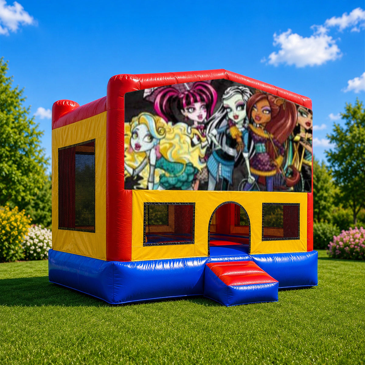 Monster High Small Square Jumping Castle