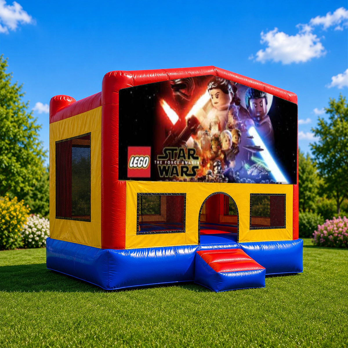 Lego Star Wars Small Square Jumping Castle