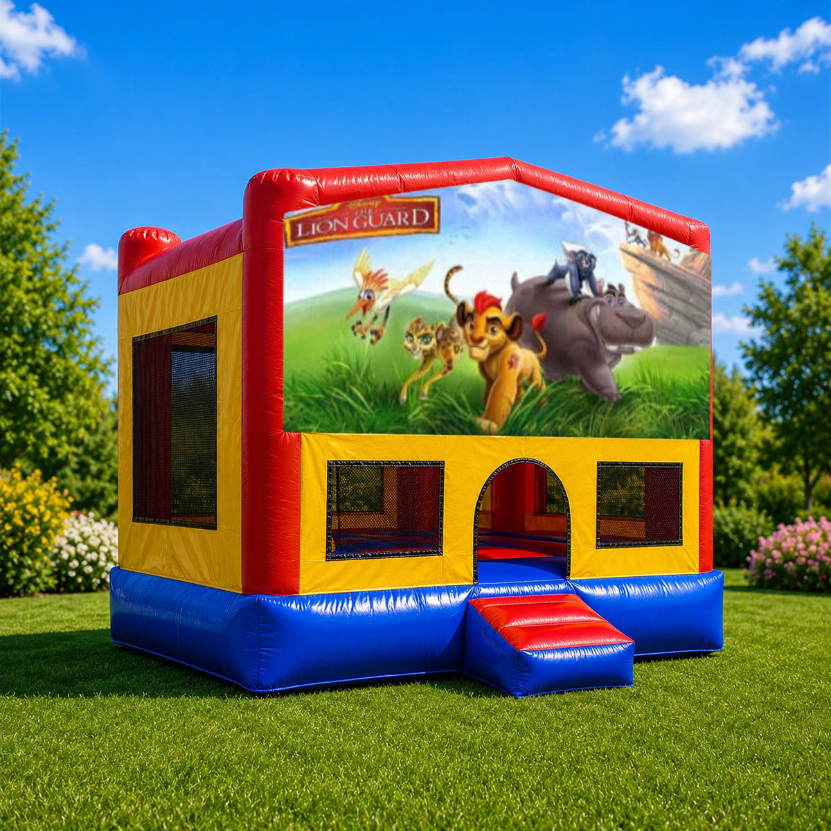 Lion Guard Small Square Jumping Castle