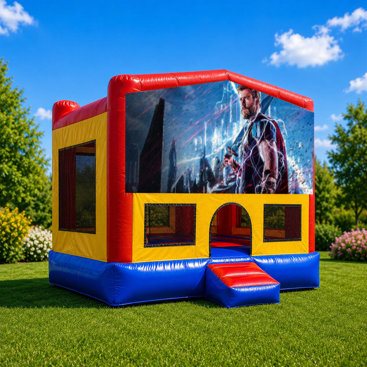 Thor Small Square Jumping Castle