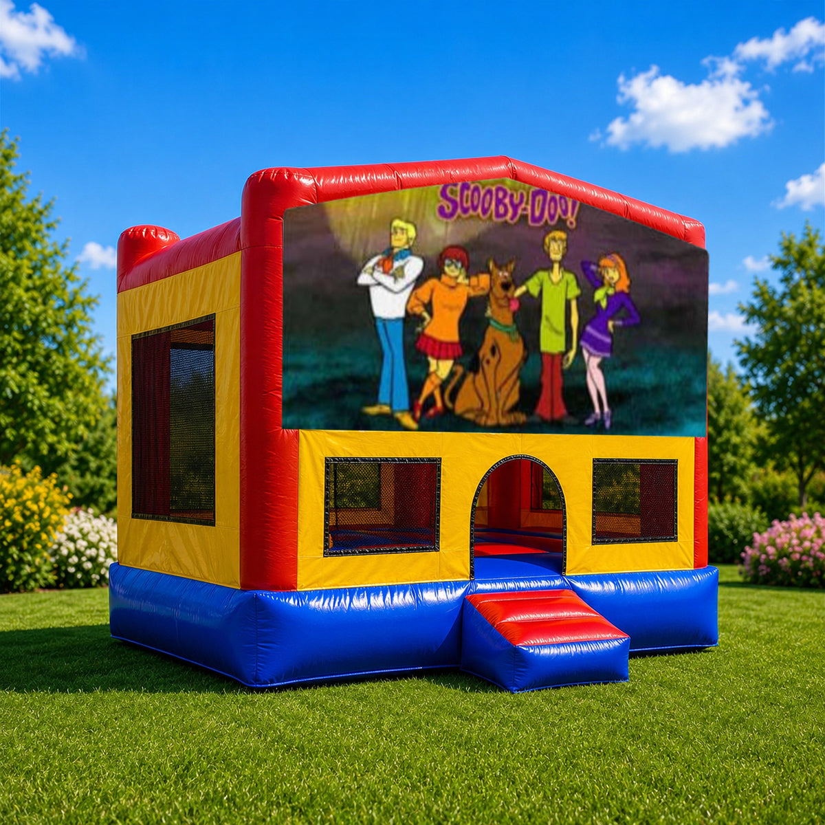 Scooby Doo Small Square Jumping Castle