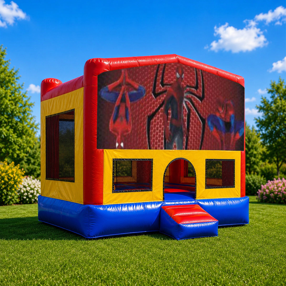 Spiderman Small Combo Jumping Castle