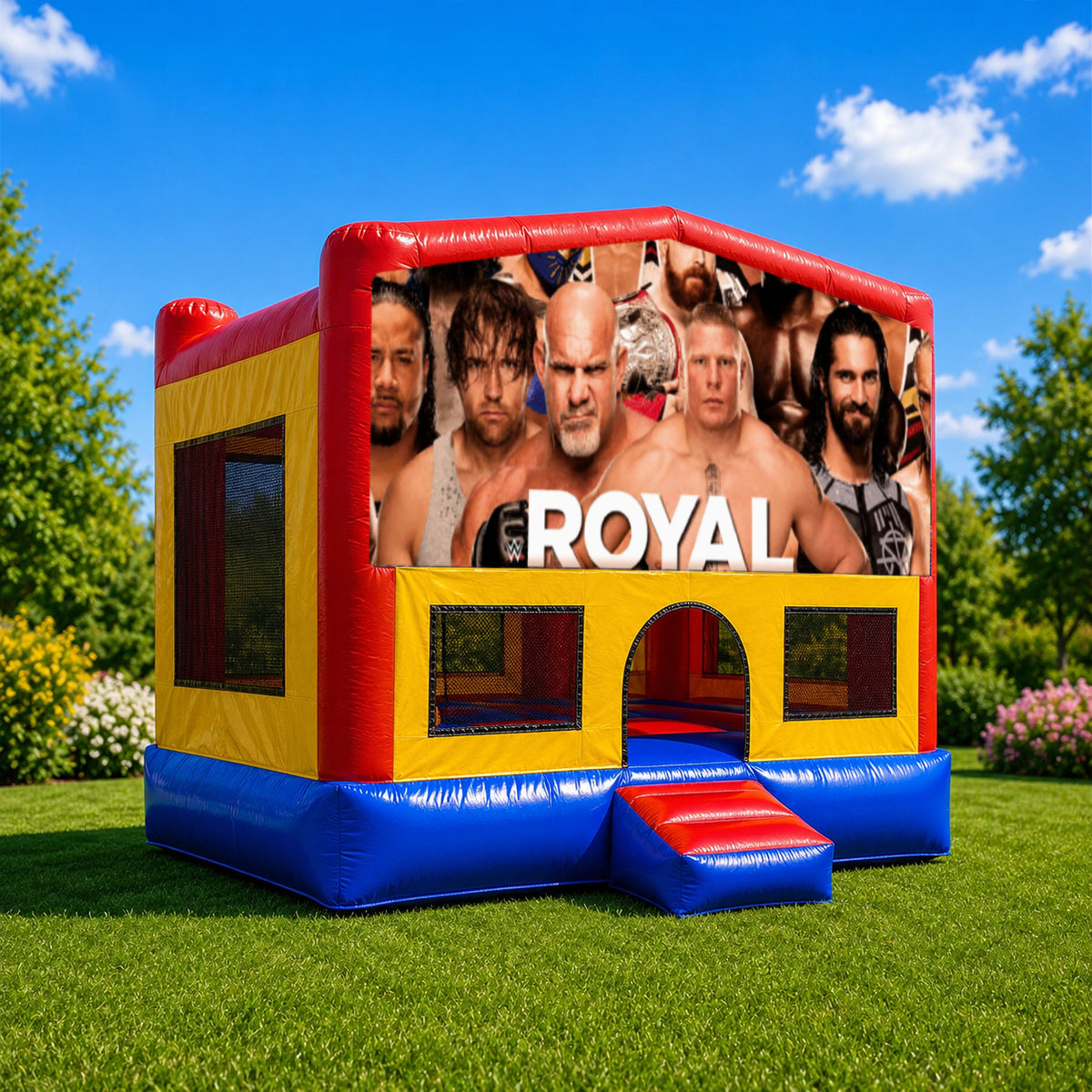 WWE Small Square Jumping Castle