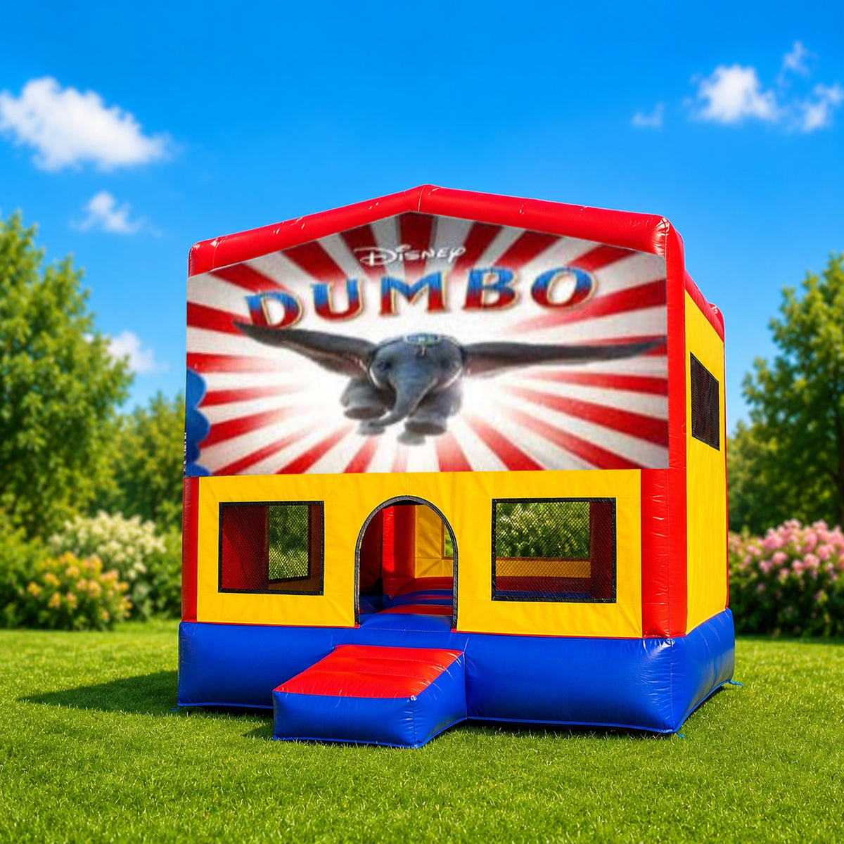 Dumbo Small Square Jumping Castle