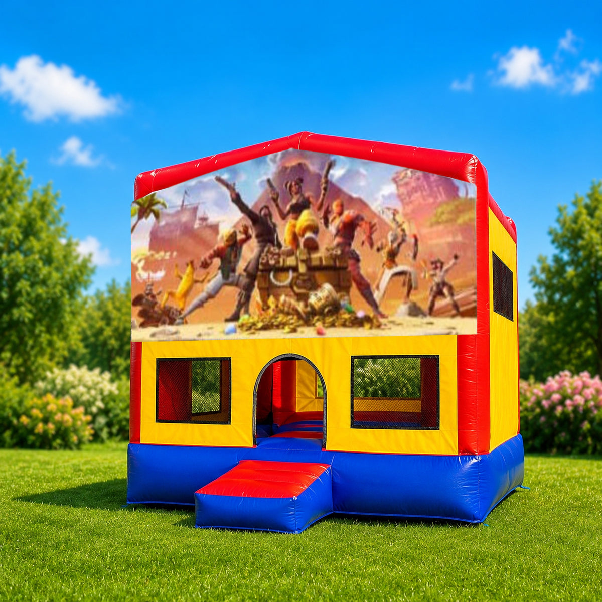 Fortnite Small Square Jumping Castle