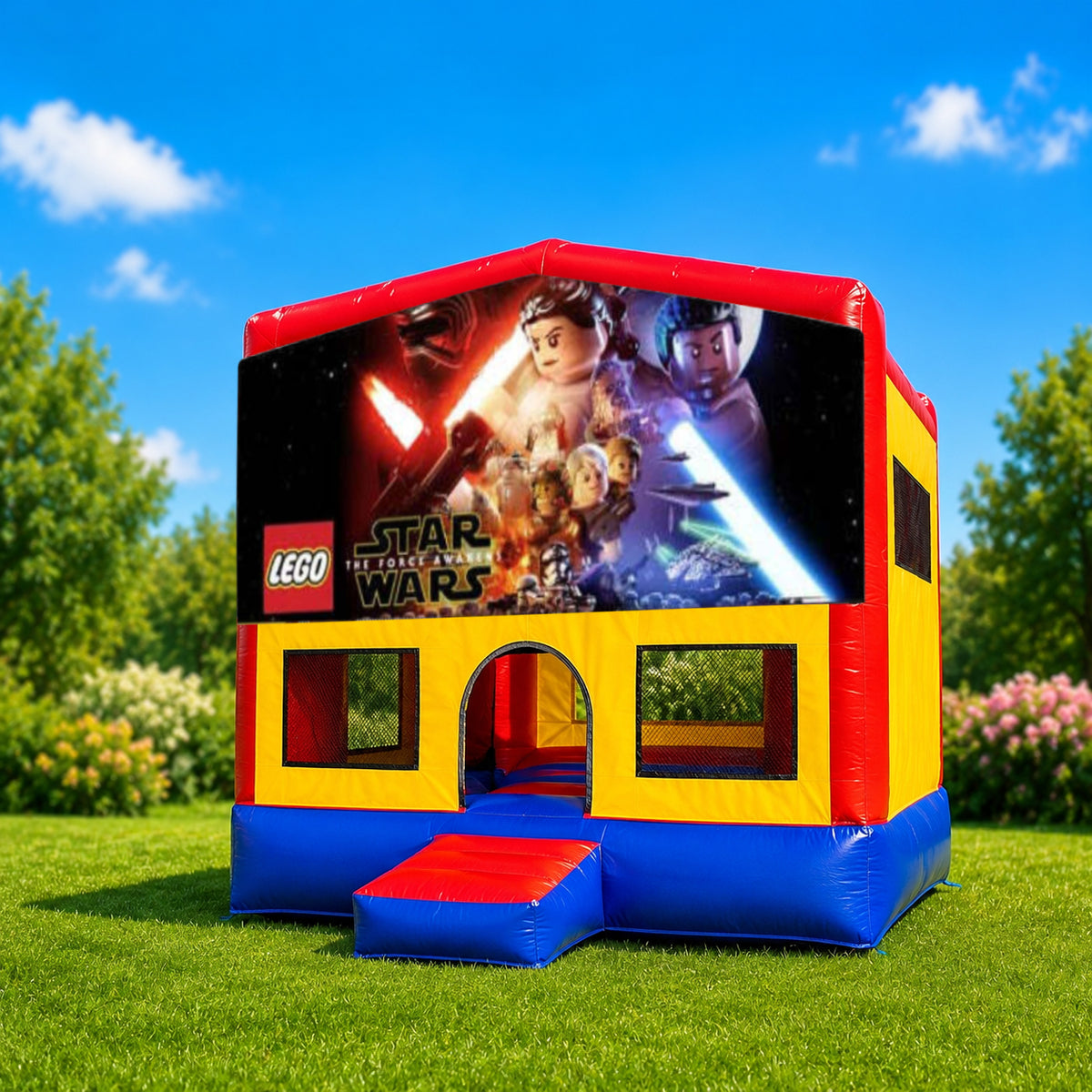 Lego Star Wars Small Square Jumping Castle