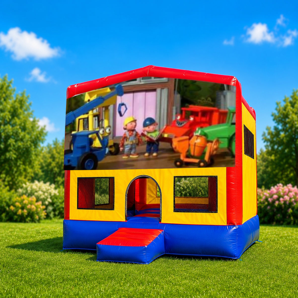 Bob the Builder Small Square Jumping Castle