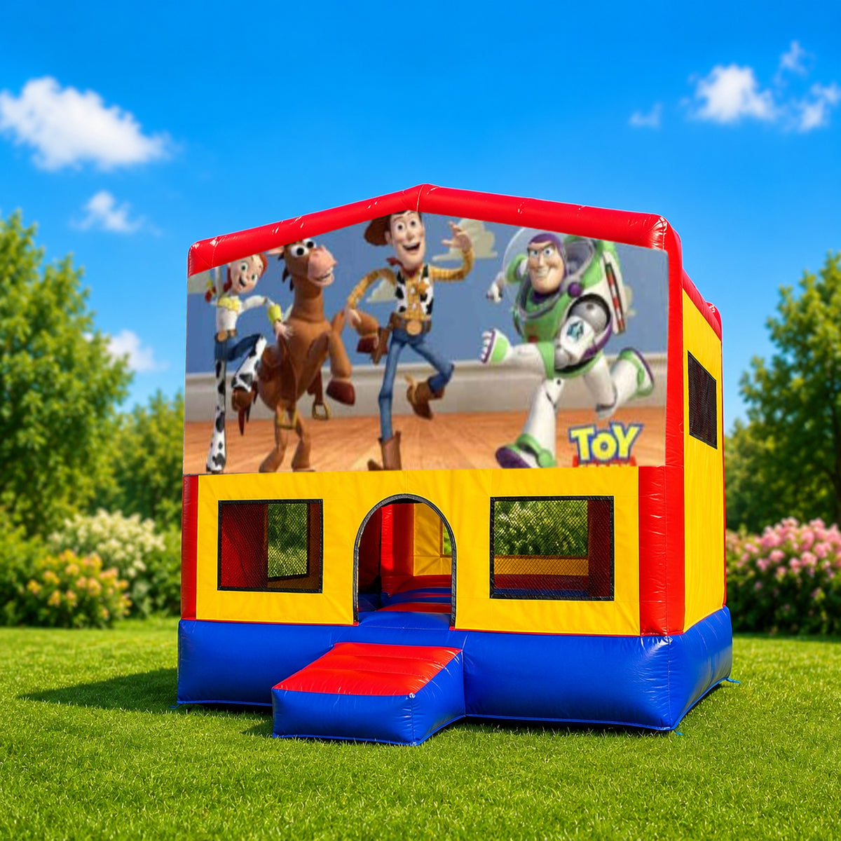 Toy Story Small Square Jumping Castle