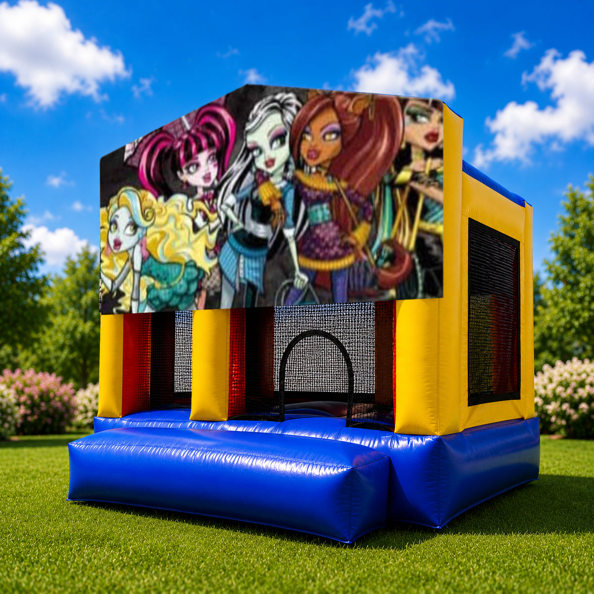 Monster High Small Slide Jumping Castle