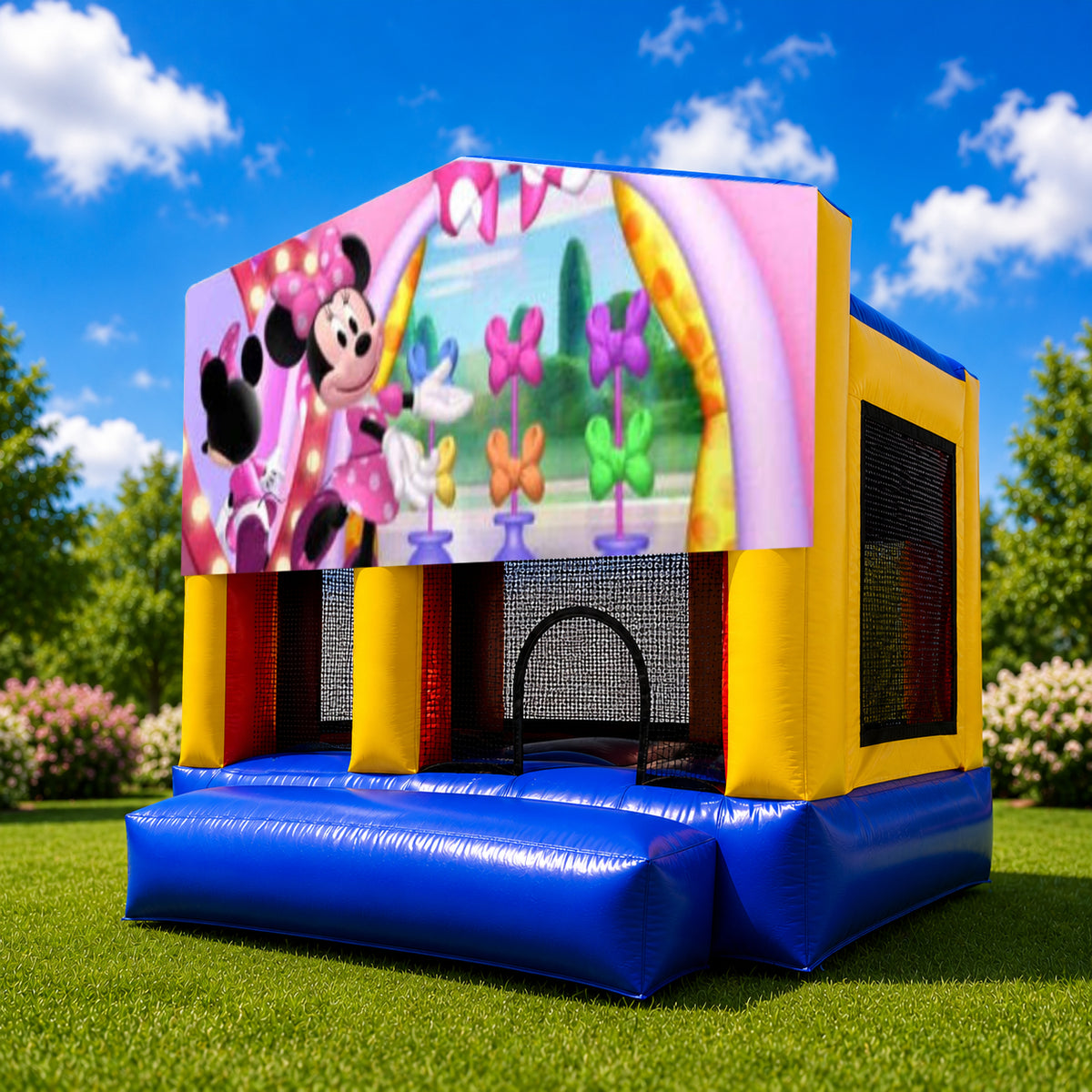 Minnie Mouse Small Slide Jumping Castle