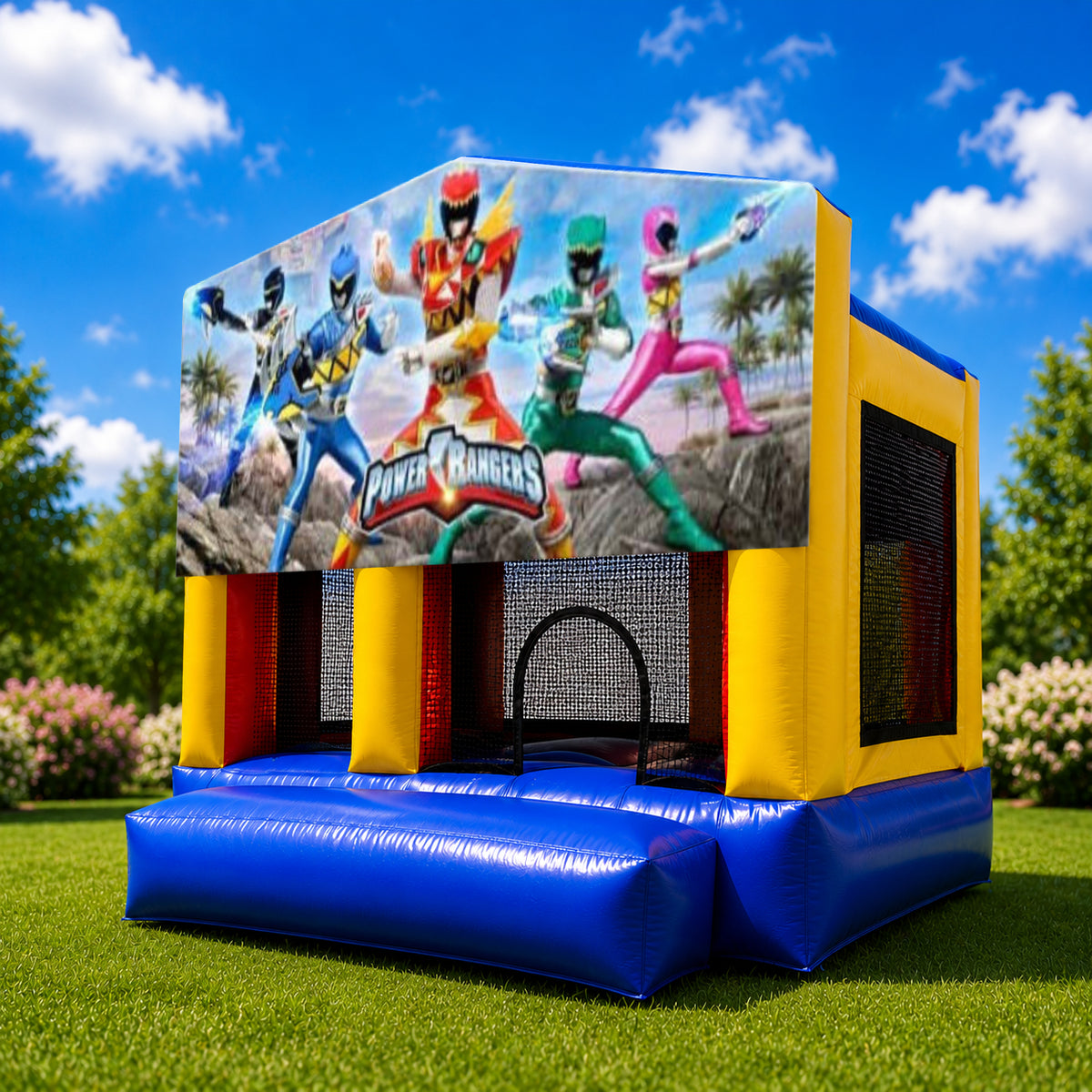 Power Rangers Small Slide Jumping Castle